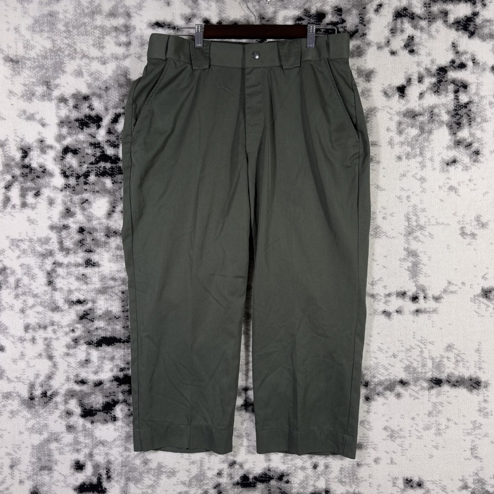 5.11 Tactical Class A Pants Mens‎ 38 (Fits 36x26) Green Workwear Duty Career